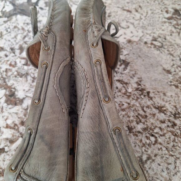 Frye Driving‎ Leather Moccasin  Loafers  size 6M - Picture 9 of 10